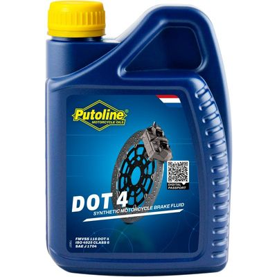 Putoline Brake Fluid Dot 4 1 Litre