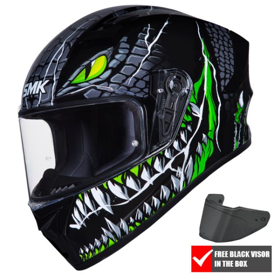 SMK Stellar Taotei GL268 Motorcycle Helmet