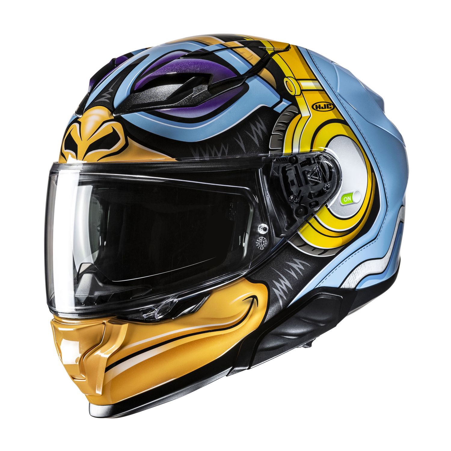 HJC F71 Monkey DJ MC23 Motorcycle Helmet