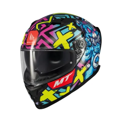 MT Braker Crazy Teddy B7 - Motorcycle Helmet