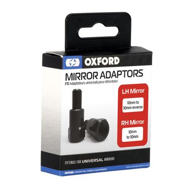 Oxford Mirror Adaptors- M10 to M10 Rev &amp; M10 to M10