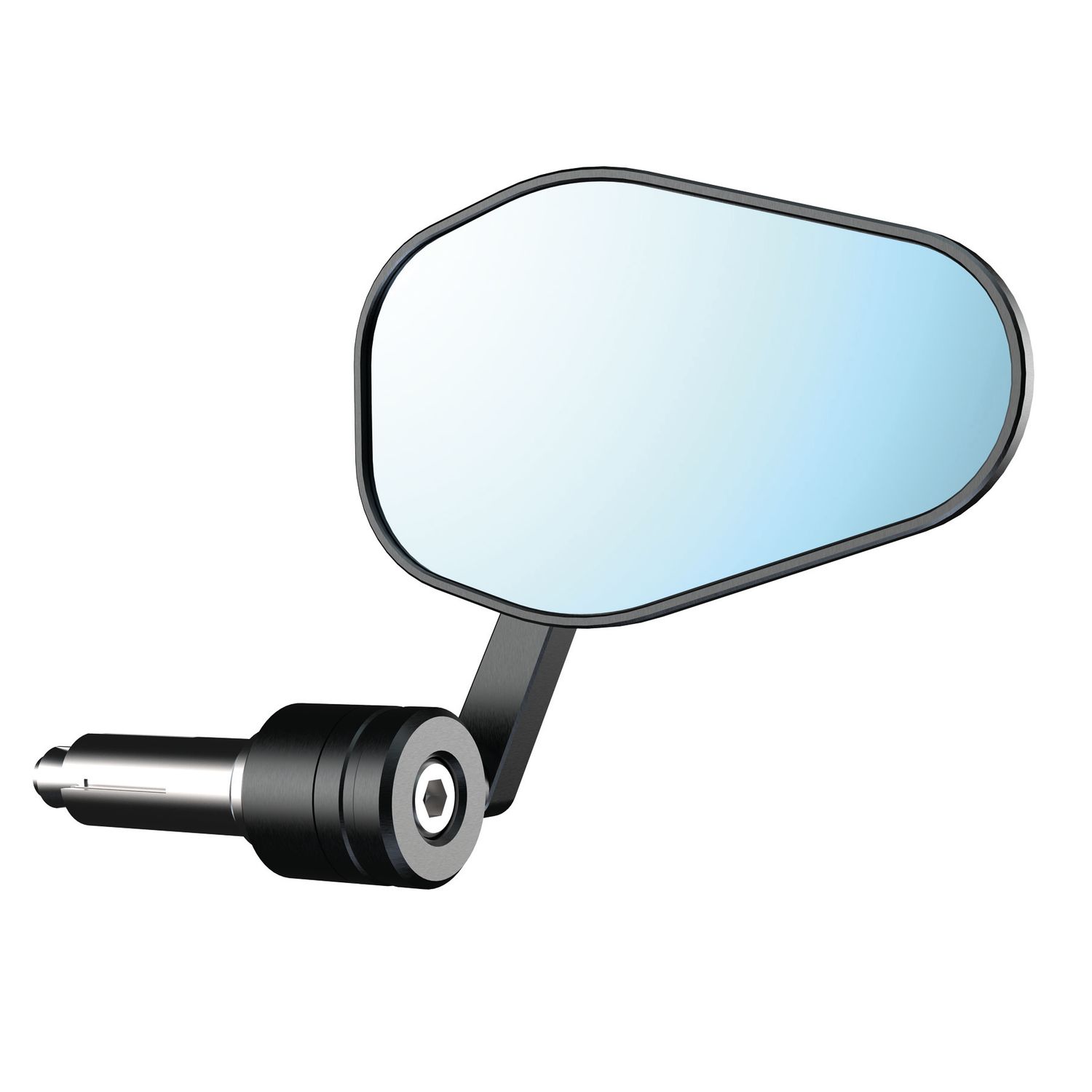 Oxford Shield 360 Bar End Mirror, Side: Dual Fitment