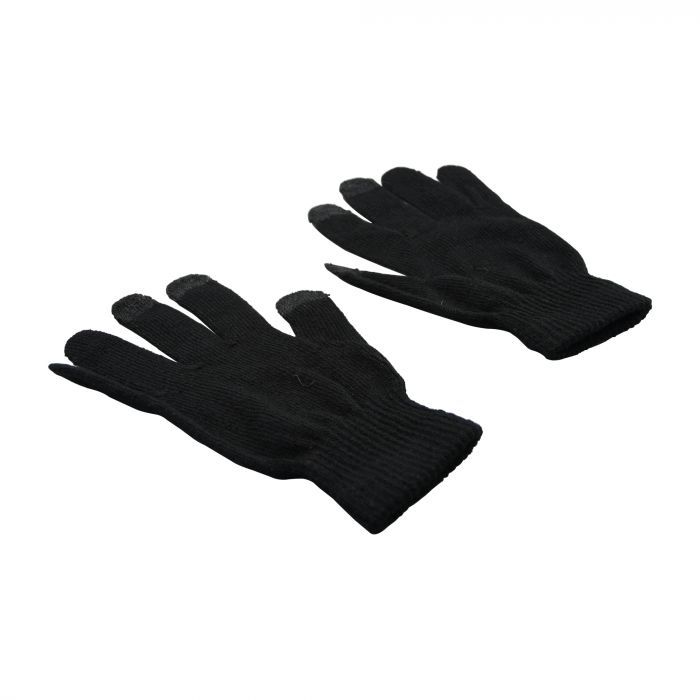 Bike It Black Cotton Inner Motorcycle Gloves, Colour: Black