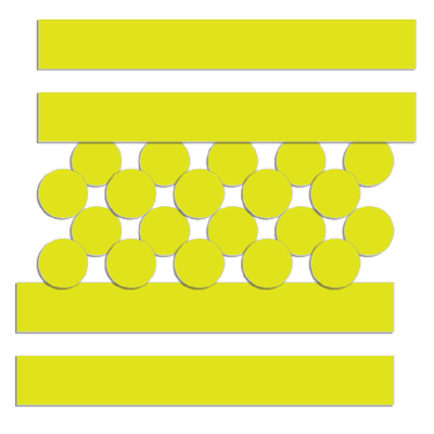 Bike It Yellow Reflective Sticker Set