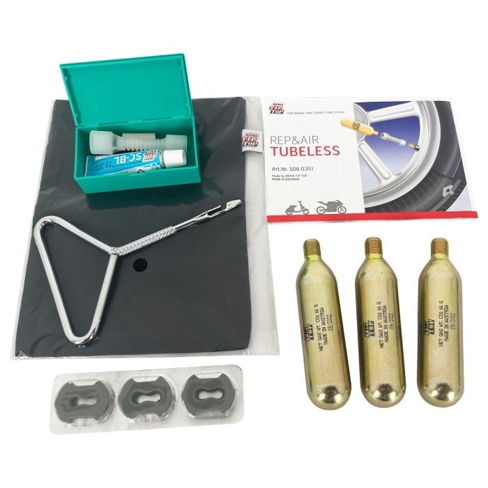 Bike It Rema Tip Top Temporary Tubeless Puncture Repair Kit