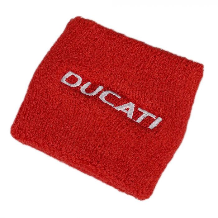 Bike It Brake Reservoir Protector Shroud, Design: Red Ducati