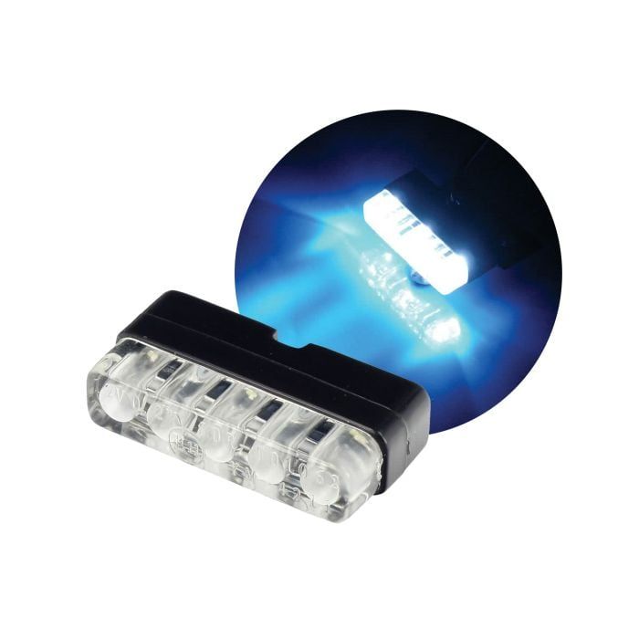 Bike It Micro LED Number Plate Light with Bracket – E-Marked