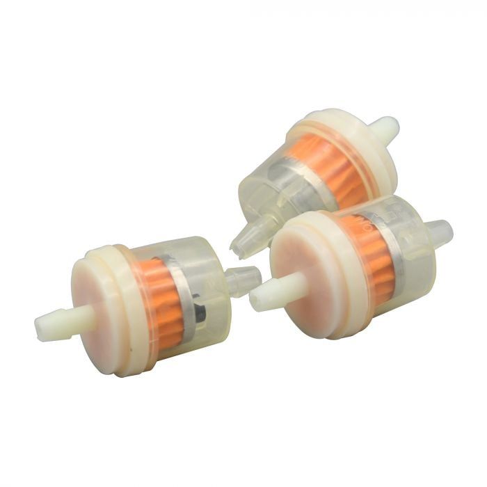 Bike It Round Clear 6mm Fuel Filters