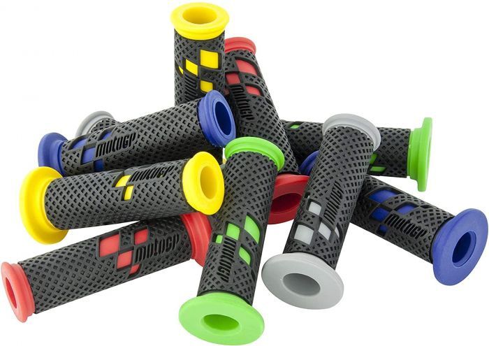 Bike It MotoGP Premium Race Grips Black Blue