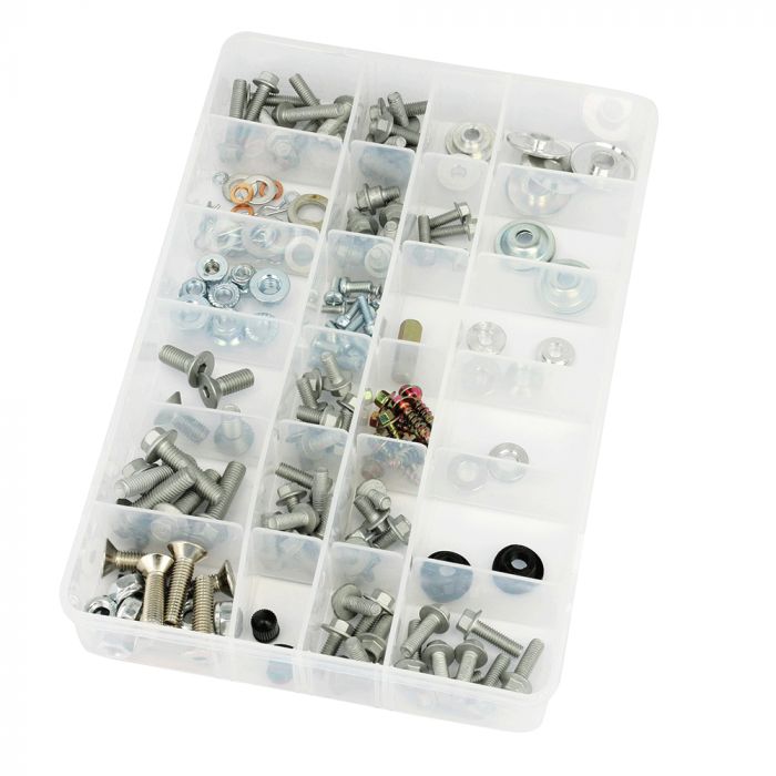 BikeTek 158Pc Euro KTM Hardware &amp; Bolt Kit