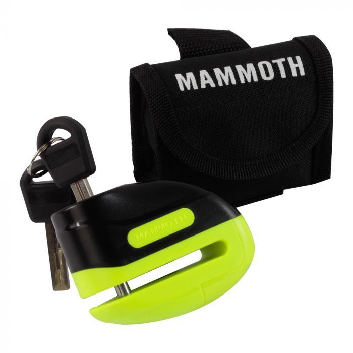 Mammoth Security Rogue Disc Lock 6mm Yellow