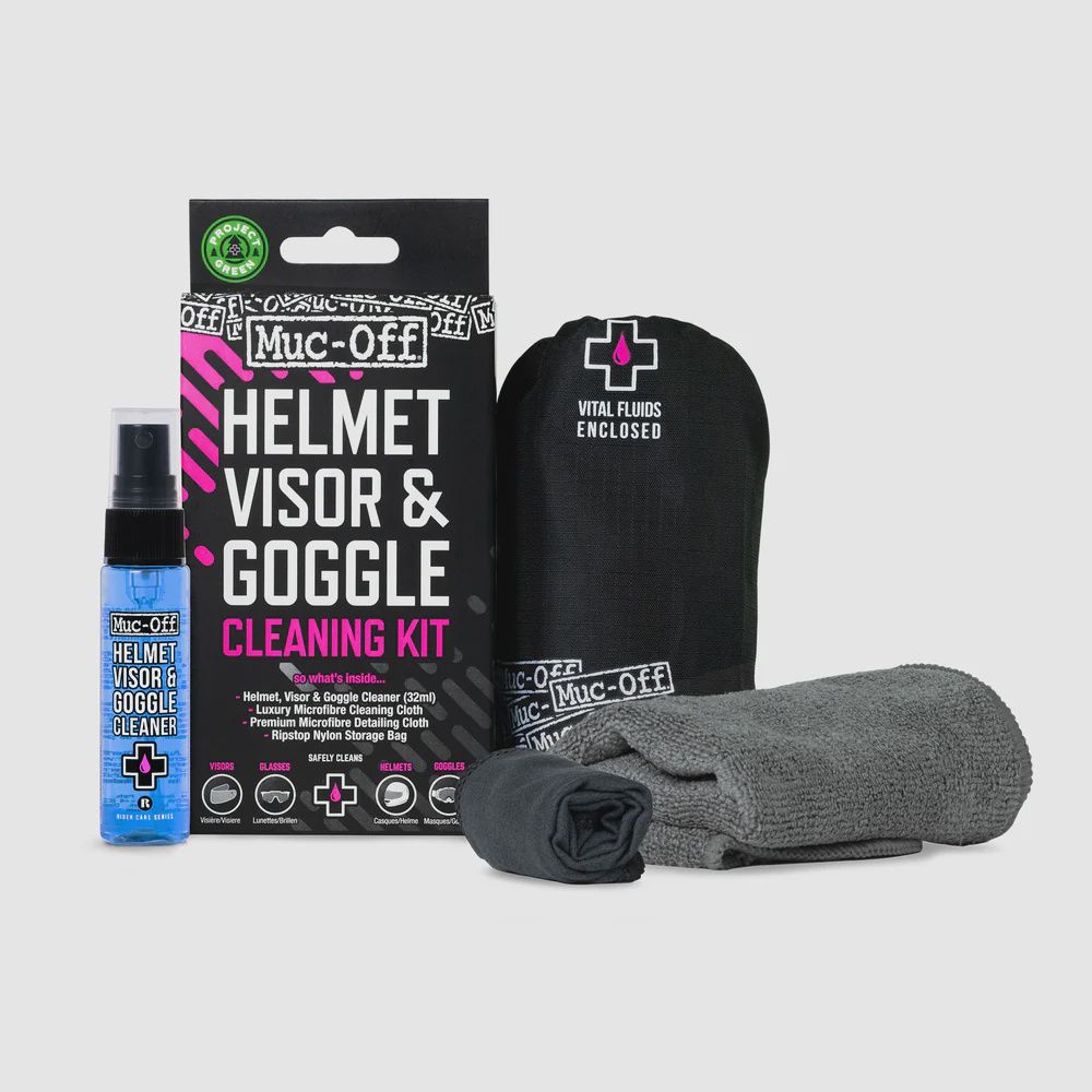 Helmet, Visor &amp; Goggle Cleaning Kit