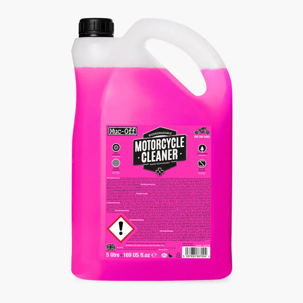 Muc-Off Nano Tech Motorcycle Cleaner 5 Litre