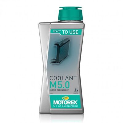 Motorex Coolant M5.0 Hybrid Turquoise 1L