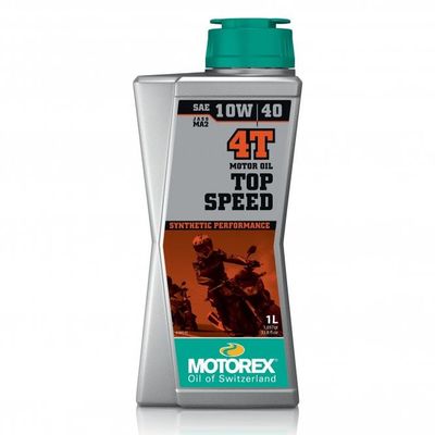 Motorex Top Speed 4T Synthetic High Performance  10w/40 1L