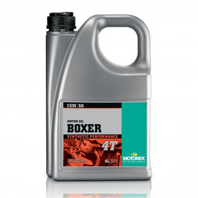 Motorex Boxer 4T Synth High Performance 15w/50 4 Litres