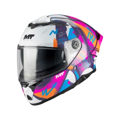 MT Thunder 4 R Pipen Motorcycle Helmet
