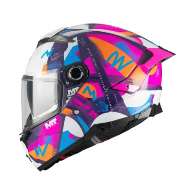 MT Thunder 4 R Pipen Motorcycle Helmet