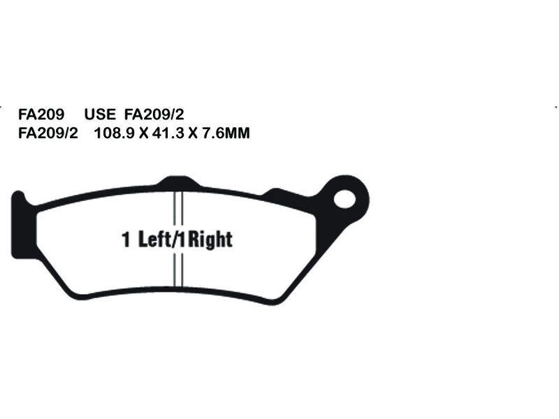 EBC FA209/2 Brake Pads