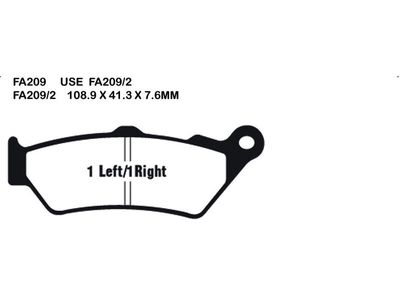 EBC FA209/2 Brake Pads