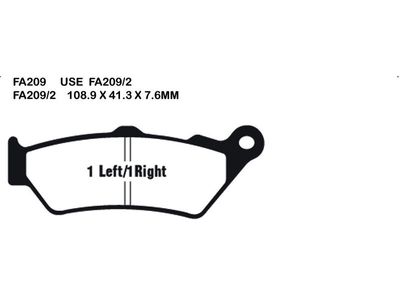 EBC FA209/2 Brake Pads