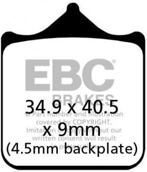 EBC FA604/4HH Brake Pads