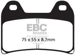 EBC FA244HH Brake Pads