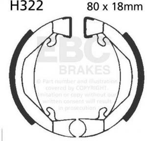 EBC Brake Shoes - H322