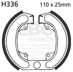 EBC Brake Shoes - H336