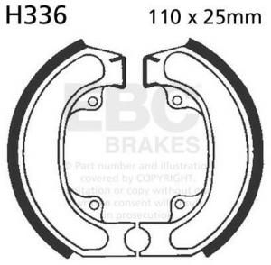 EBC Brake Shoes - H336