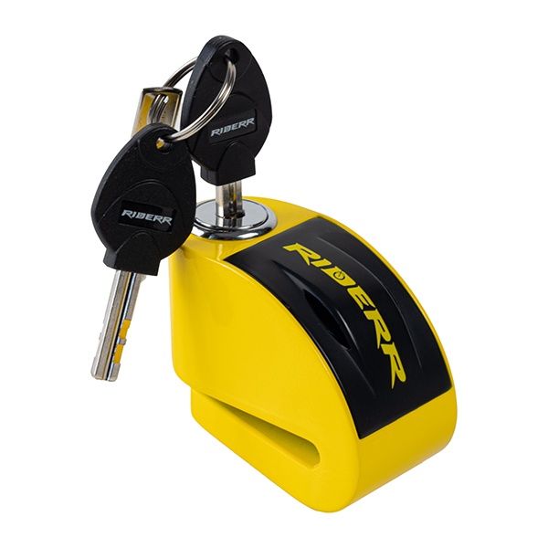 Riderr RT6 Alarm Disc Lock Yellow