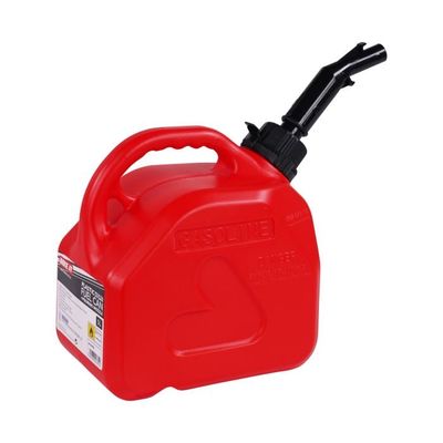 Bike It 5 Litre Fuel Can With Push To Pour Nozzle – Red