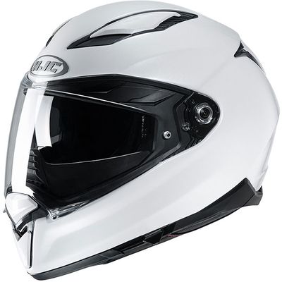 HJC F70 Motorcycle Motorbike Helmet - Pearl White