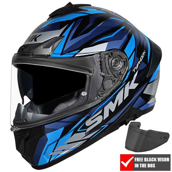 SMK TYPHOON RIVAL GL256 Motorcycle Helmet