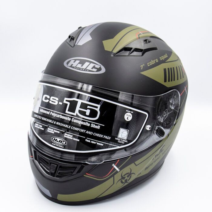 HJC CS15 Helmet – Cobra Squad Motorcycle Helmet