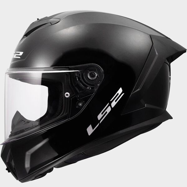 LS2 FF353 RAPID II SOLID Gloss Black Motorcycle Helmet