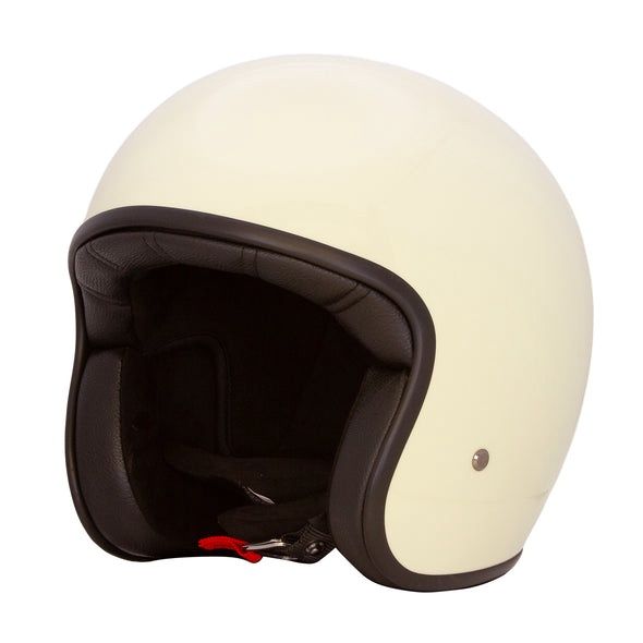 Merlin Blackbird Jet Helmet - Naked Vintage White