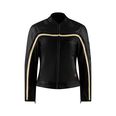 MotoGirl Hayley Leather Motorcycle Jacket