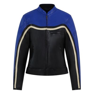 MotoGirl Hayley Leather Motorcycle Jacket