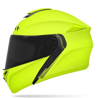 MT Storm Solid - Fluo - Motorcycle Helmet