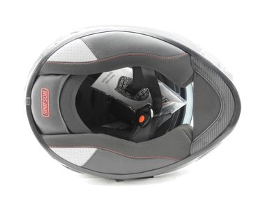 Simpson Venom Usa Sting Rae Helmet - Silver