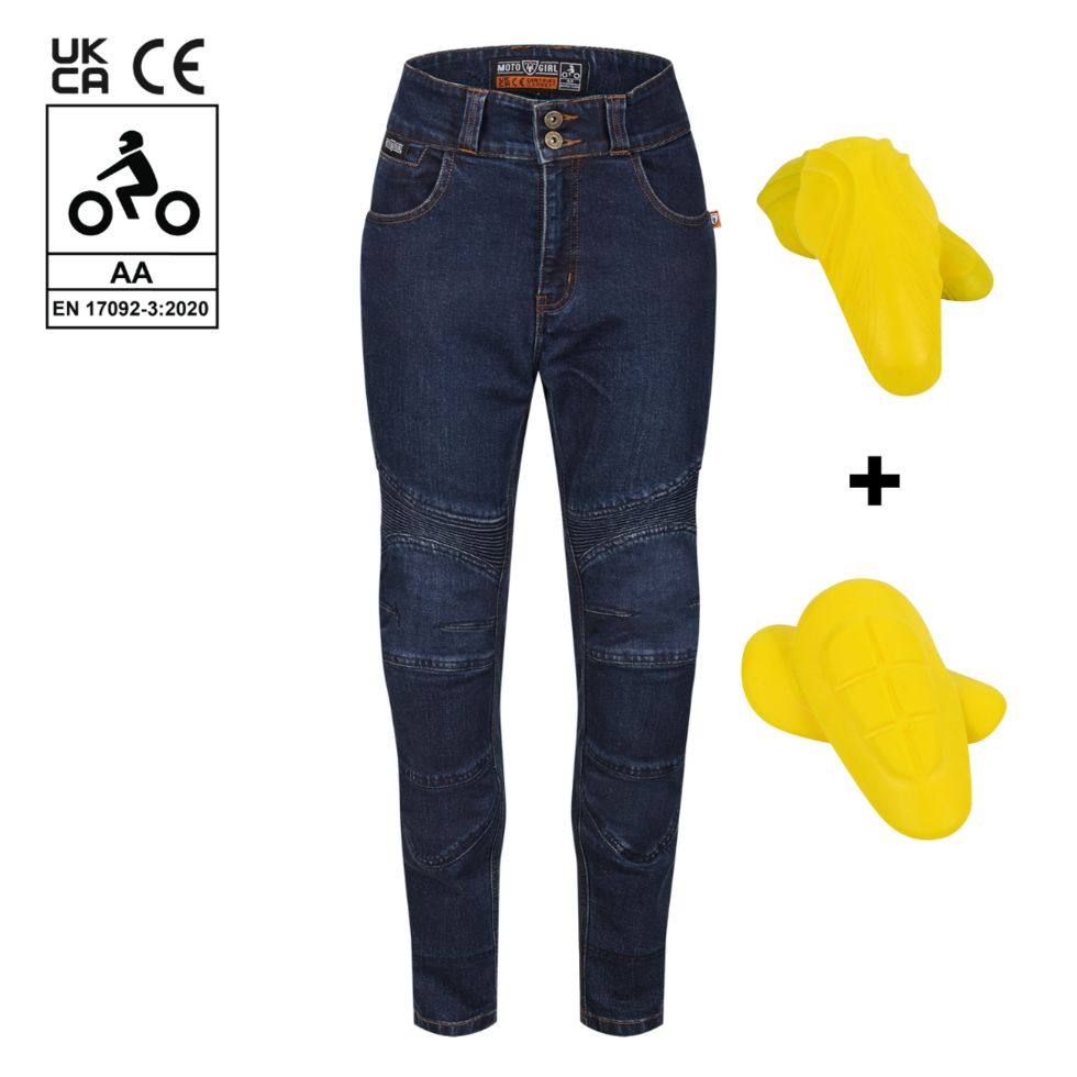 MotoGirl Ellie Blue Jeans