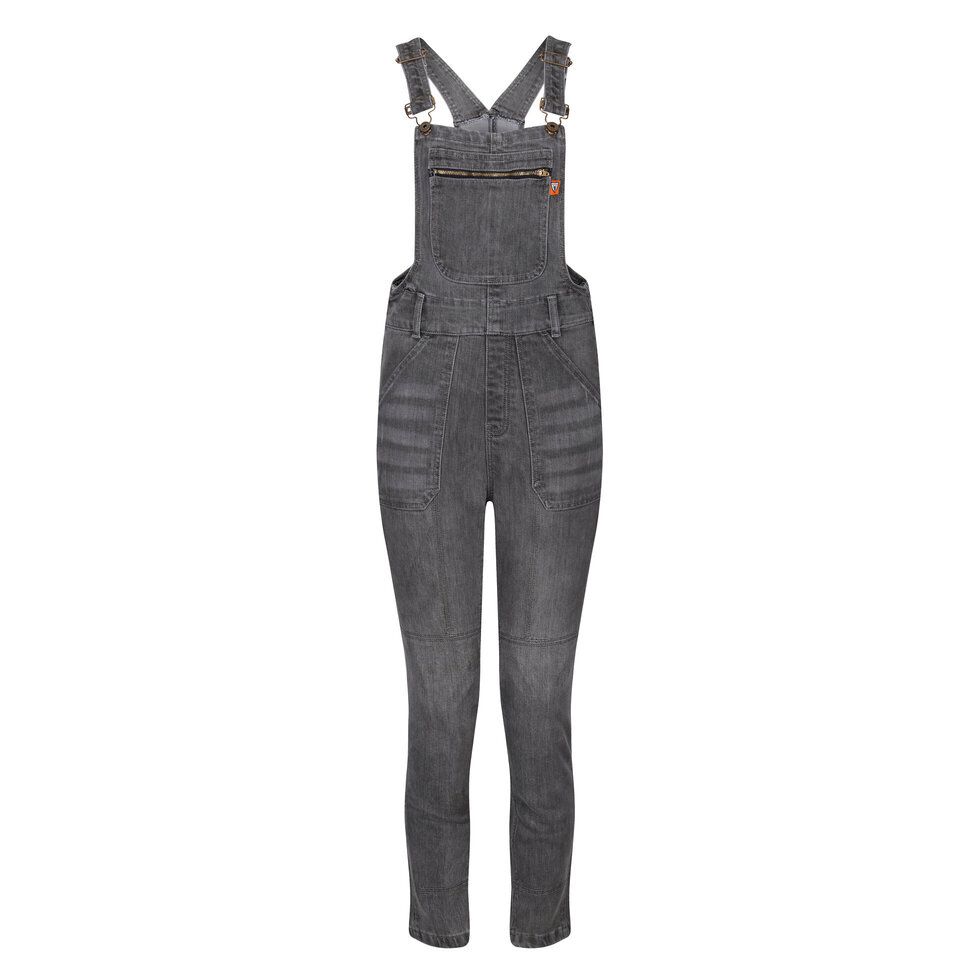 MotoGirl Daisy Grey Dungaree