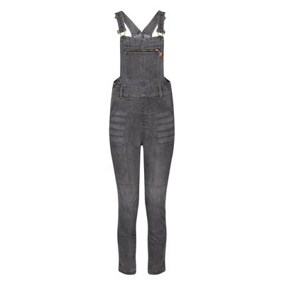 MotoGirl Daisy Grey Dungaree