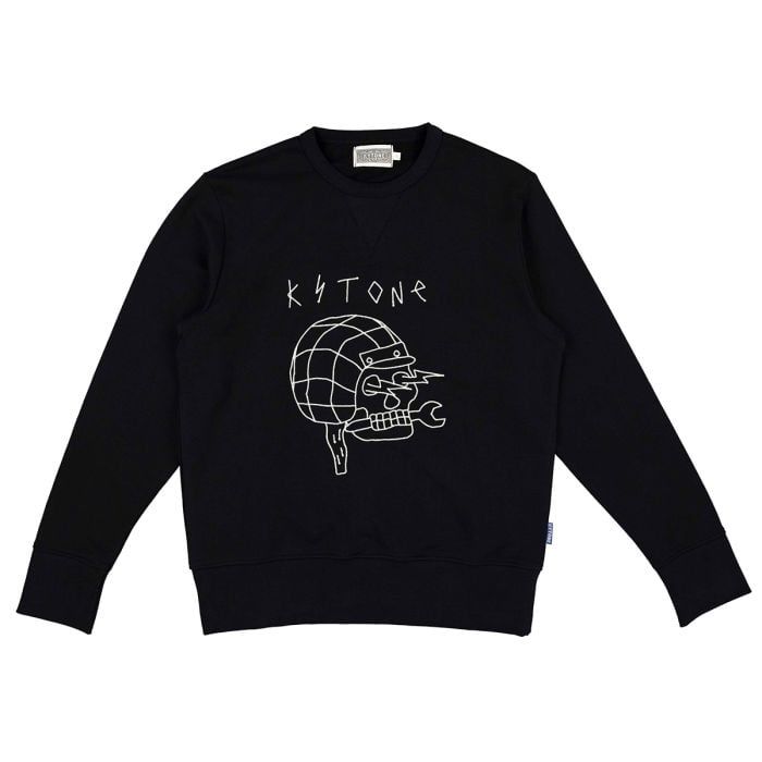 Kytone Outline Sweater, Colour: Black, Size:: XL