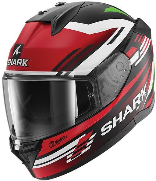 Shark D-Skwal 3 - FirstLap Mat KRG, Colour: Black/Red/White, Size:: L