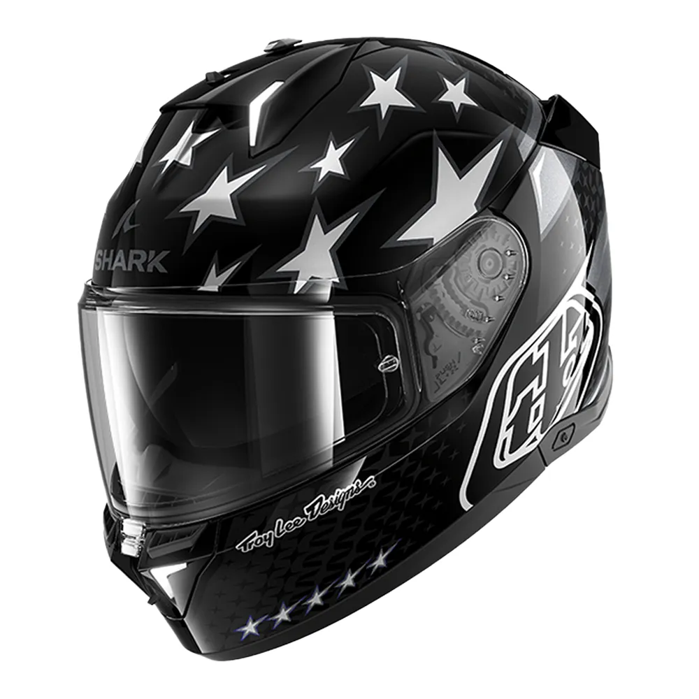 Shark Skwal i3 US Flag KAA  Motorcycle Helmet - Black/Anthracite