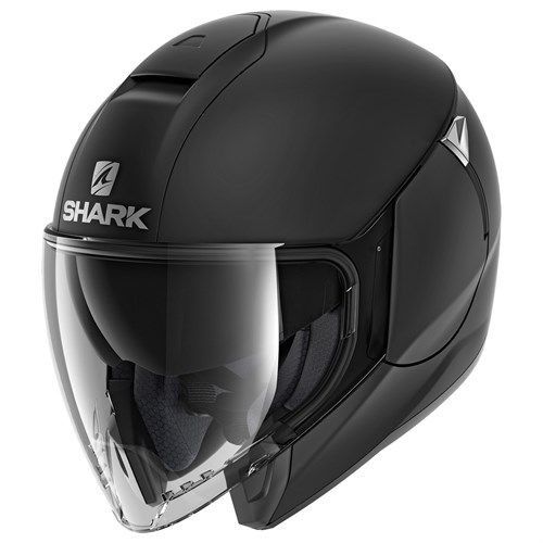 Shark Citycruiser Open Face Helmet -  Matt Black