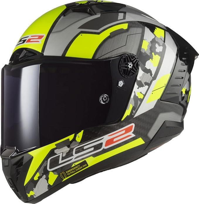 LS2 Full Face 6K - Thunder Carbon - Motorcycle Helmet