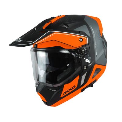 Axxis Wolf DS Roadrunner B4 Matt Orange  - Adventure Helmet